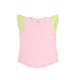 Frilled Tee — Pink
