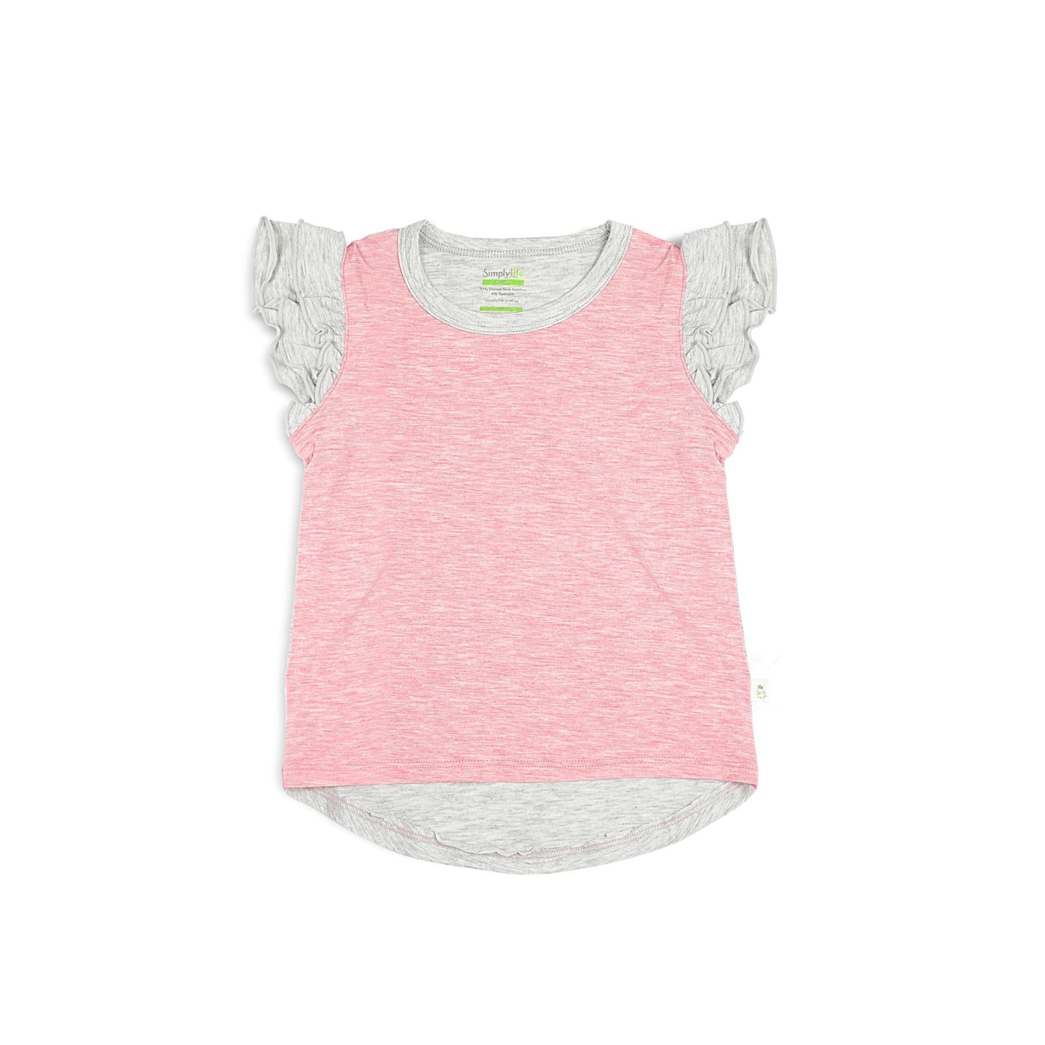 Simply Life | Girls' Frilled Tee - Double Frill