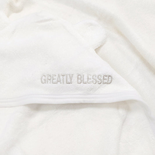 Hooded Bamboo Towel - Baby (Greatly Blessed)