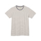 Men's Tee (Crew Neck) — Grey Stripes