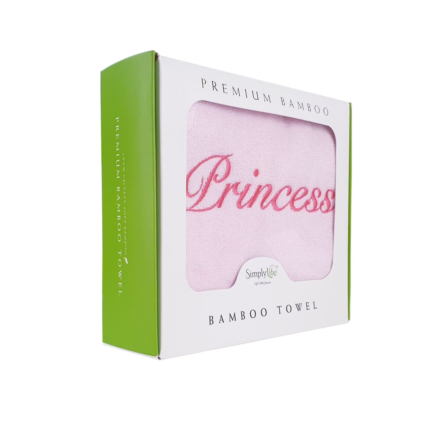 Princess - Embroidered Premium Bamboo Towel (120x60 cm)