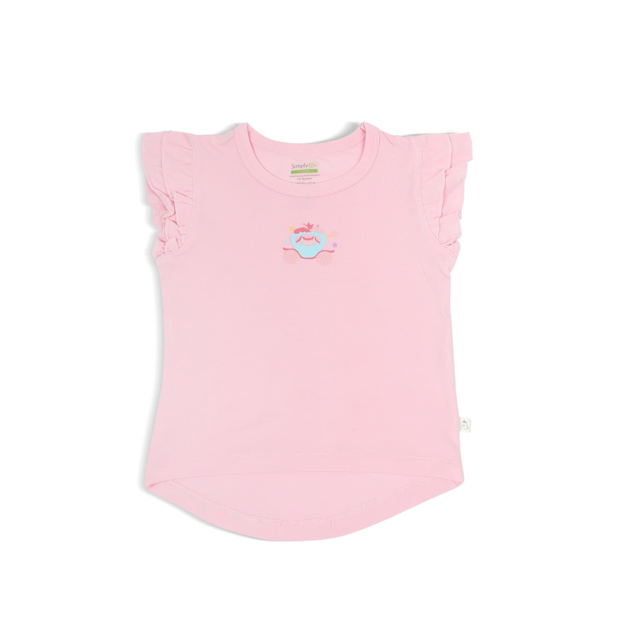 Simply Life | Girls' Frilled Tee - Princess Double Frill