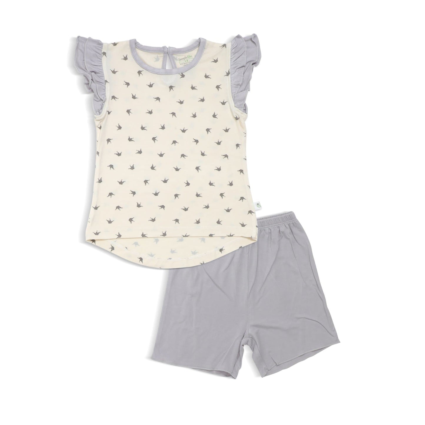 Royale - Shorts & Tee (with cap-sleeved) Set by simplylifebaby