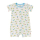 Shortall (Short Sleeve, Front Buttons) — Safari (Turquoise)