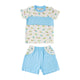 Shorts & Tee Set (Mock Pockets) — Safari