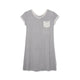 Women's Night Dress — Dark Grey