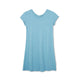Women's Night Dress — Lagoon Blue