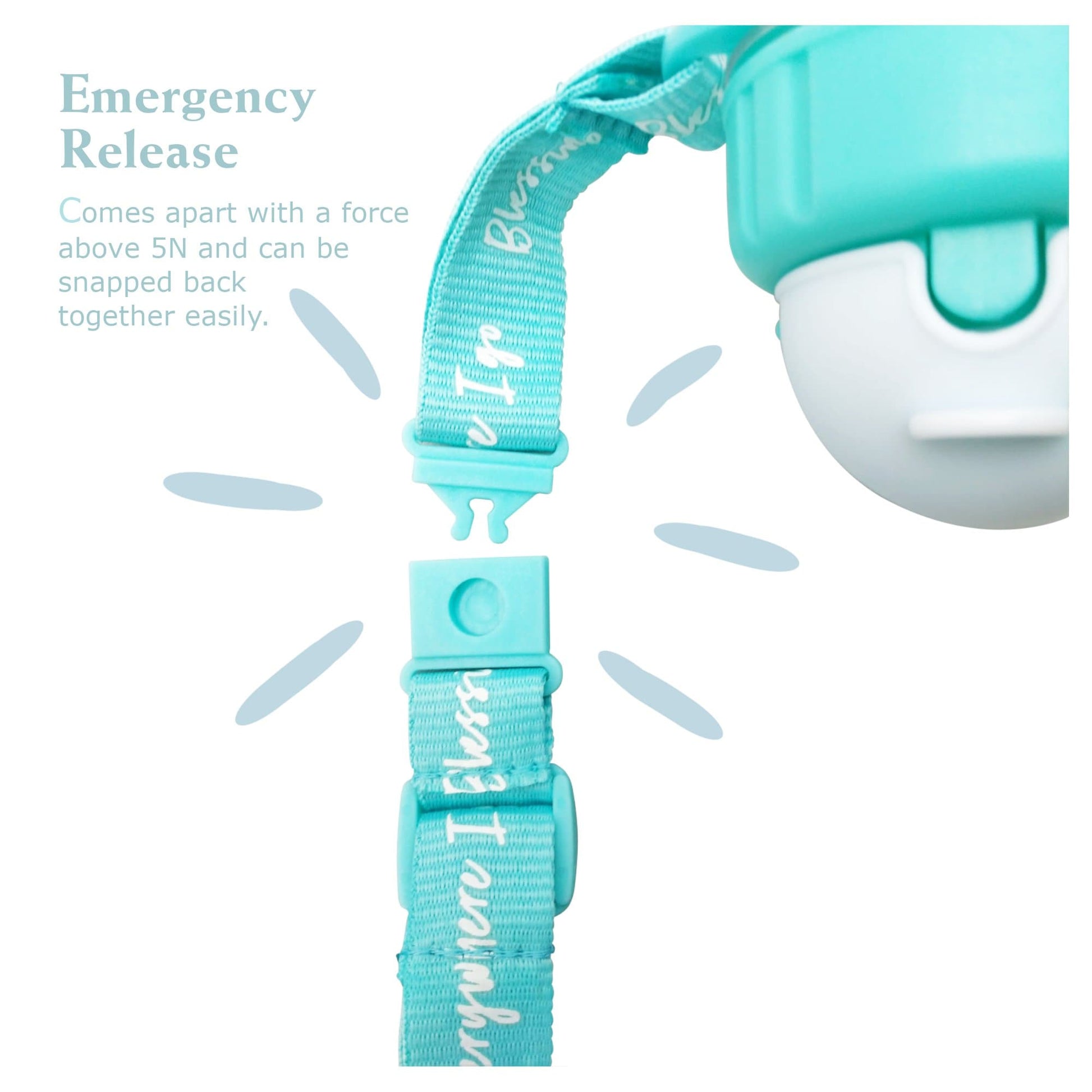Strap with Emergency Release (Water Bottle Accessory) - Simply Life