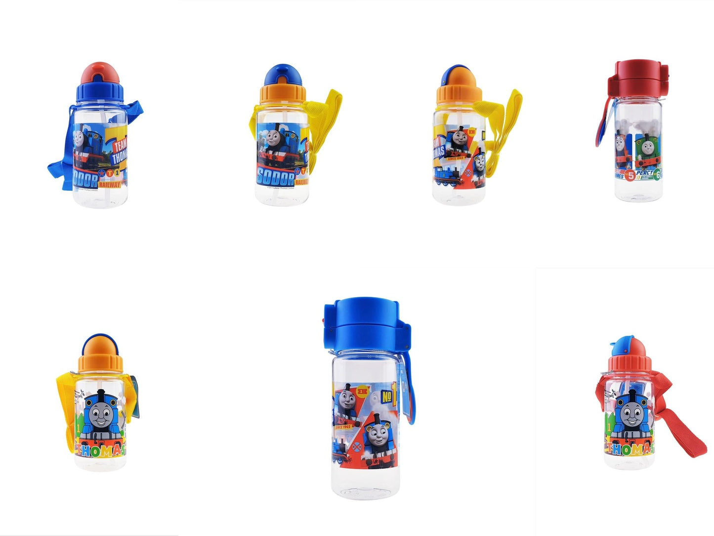 Thomas & Friends - 350 ml Water Bottle (BPA Free) - Various Prints/Caps - Simply Life