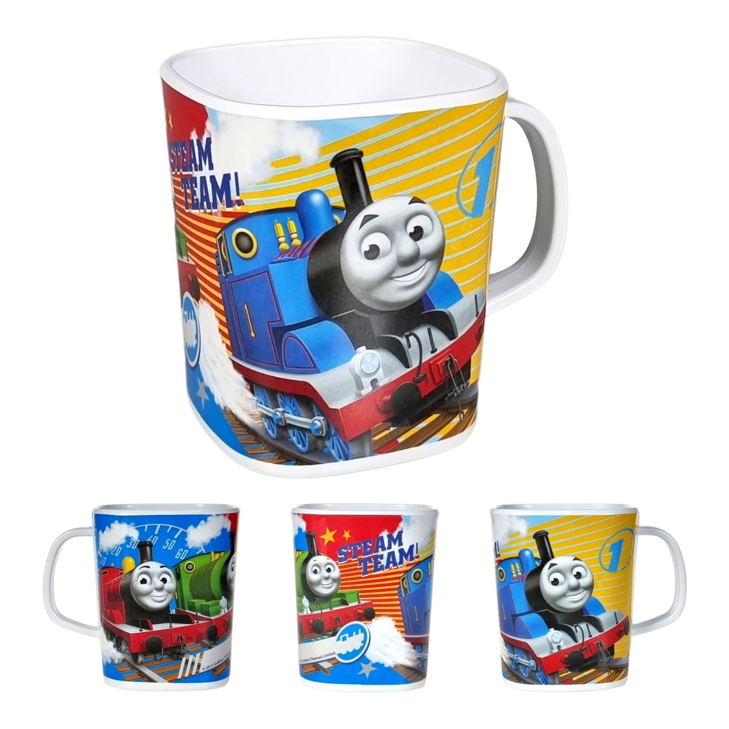 Thomas & Friends - Tableware, Bowl | Plate | Cup | Spoon | Fork (Steam Train Collection) - Simply Life